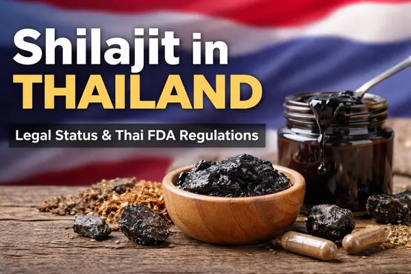Shilajit Thailand Thai FDA legal status