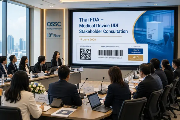 Medical Device UDI Thai FDA 2026: The Guide After the Official Meeting